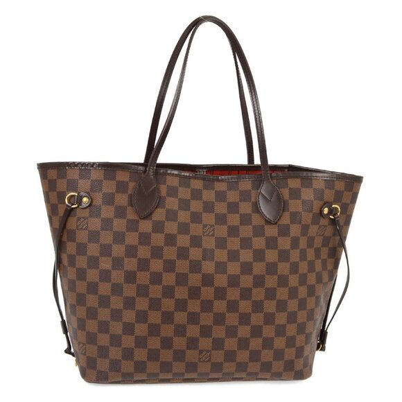 Louis Vuitton Damier Neverfull MM Shoulder Tote Bag N51105 AR5112 KQ00041 - Picture 1 of 9